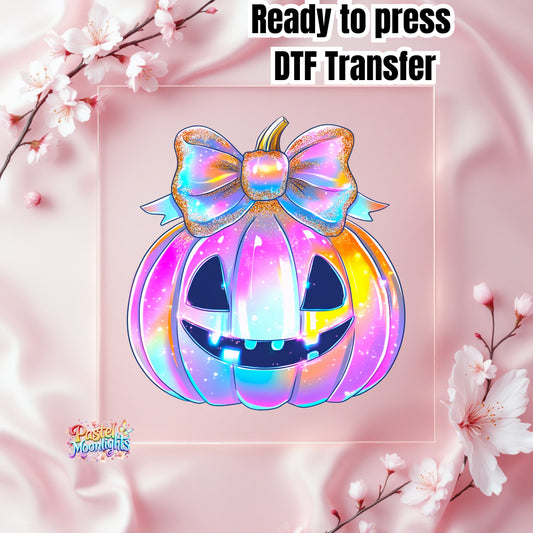 Colorful Halloween Design 37 DTF Print Ready to Press