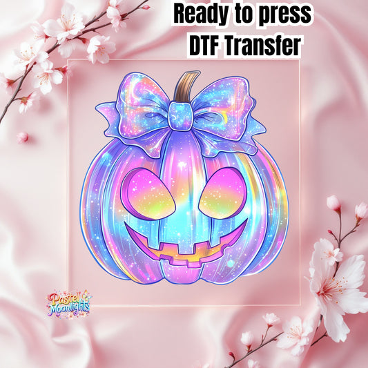 Colorful Halloween Design 38 DTF Print Ready to Press