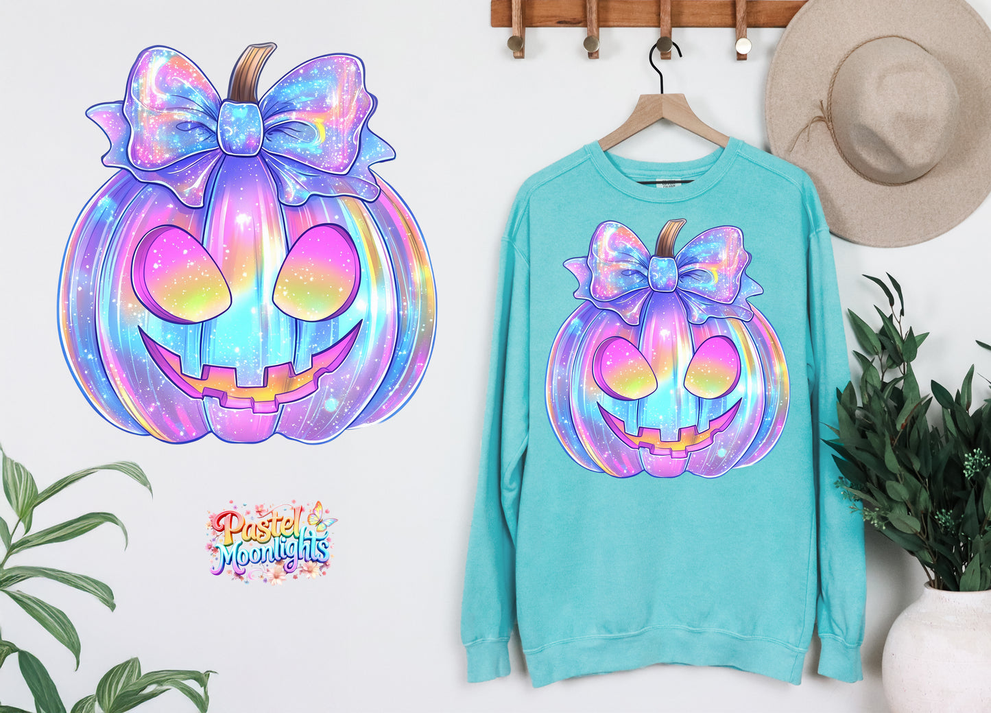 Colorful Halloween Design 38 DTF Print Ready to Press