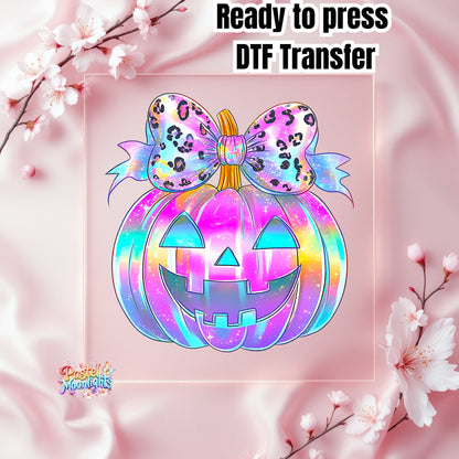 Colorful Halloween Design 39 DTF Print Ready to Press