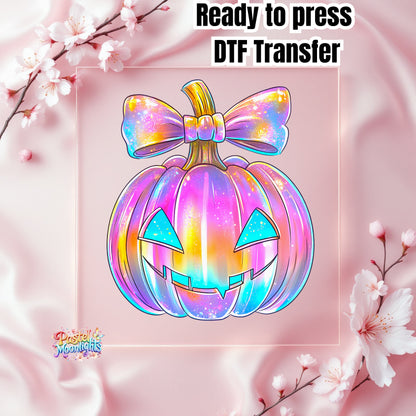Colorful Halloween Design 3 DTF Print Ready to Press