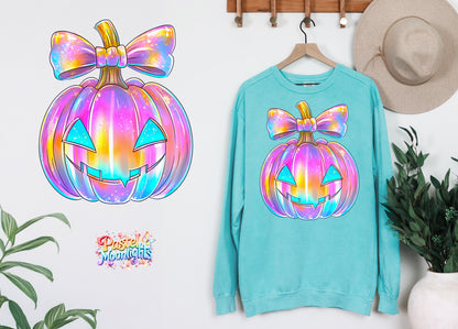 Colorful Halloween Design 3 DTF Print Ready to Press