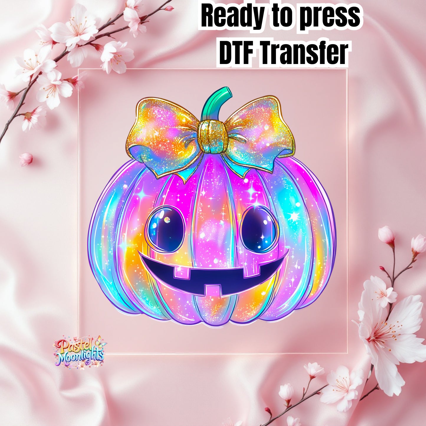Colorful Halloween Design 40 DTF Print Ready to Press