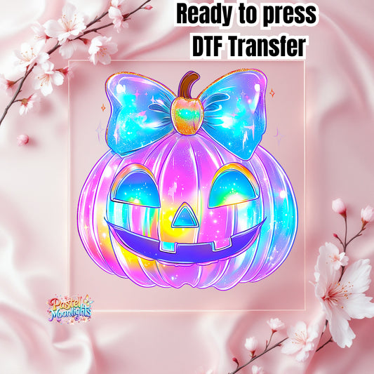 Colorful Halloween Design 41 DTF Print Ready to Press