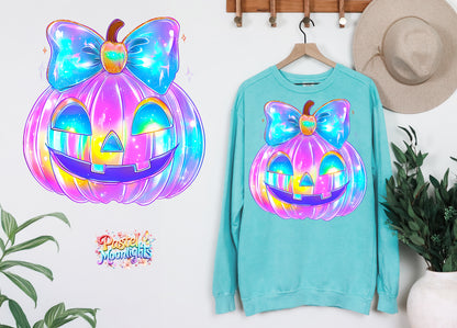 Colorful Halloween Design 41 DTF Print Ready to Press