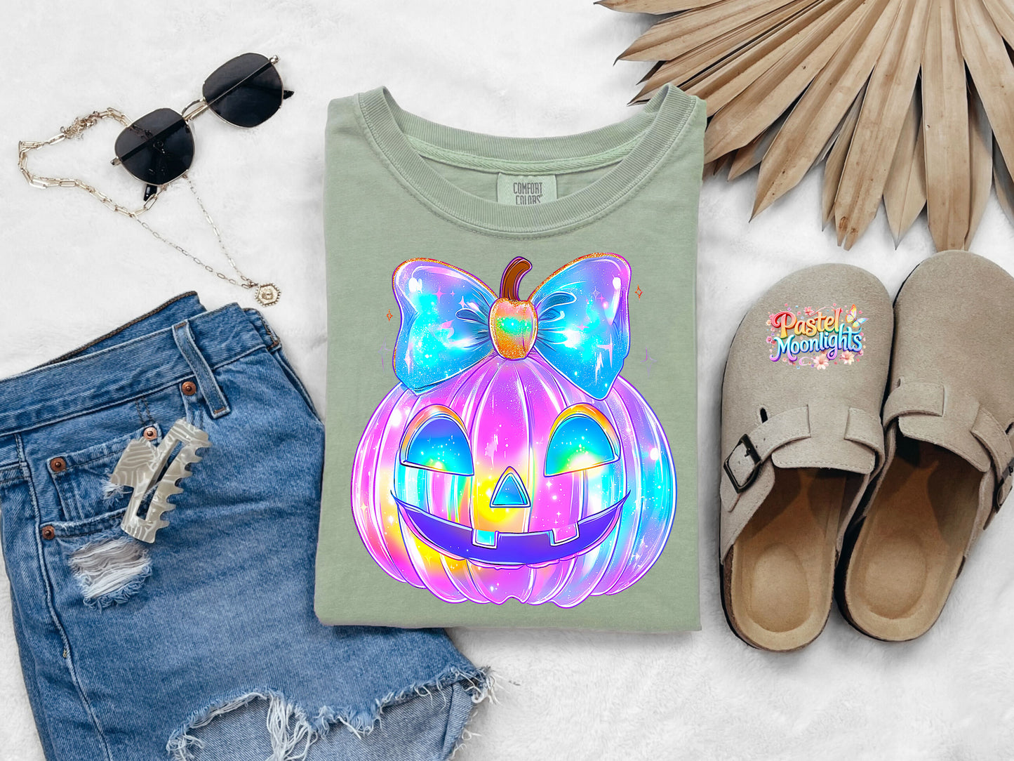 Colorful Halloween Design 41 DTF Print Ready to Press