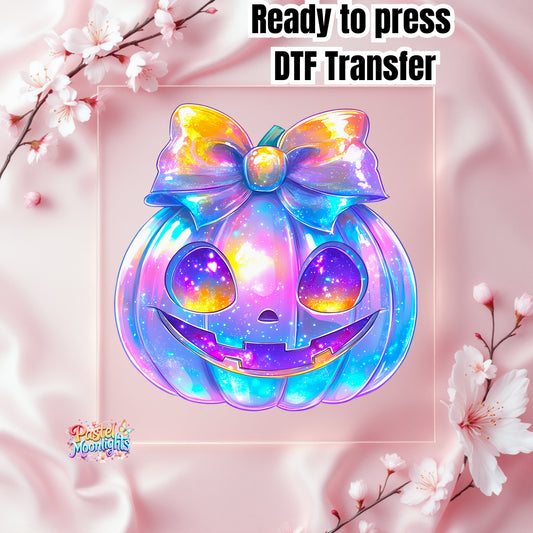 Colorful Halloween Design 42 DTF Print Ready to Press