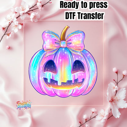 Colorful Halloween Design 4 DTF Print Ready to Press