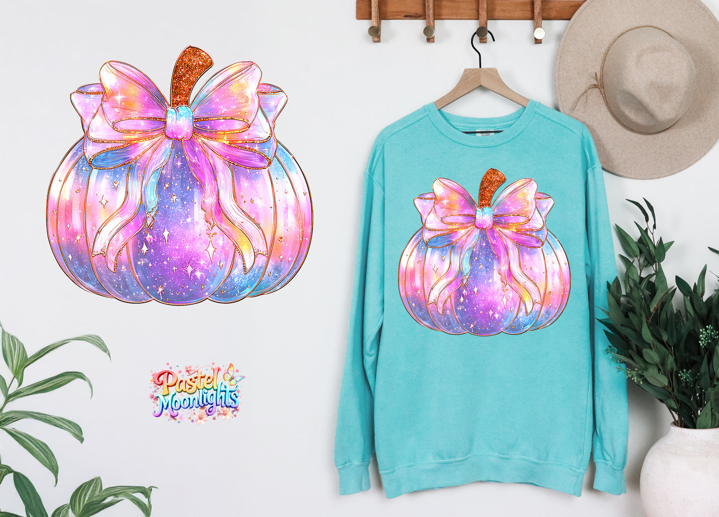 Colorful Halloween Design 5 DTF Print Ready to Press