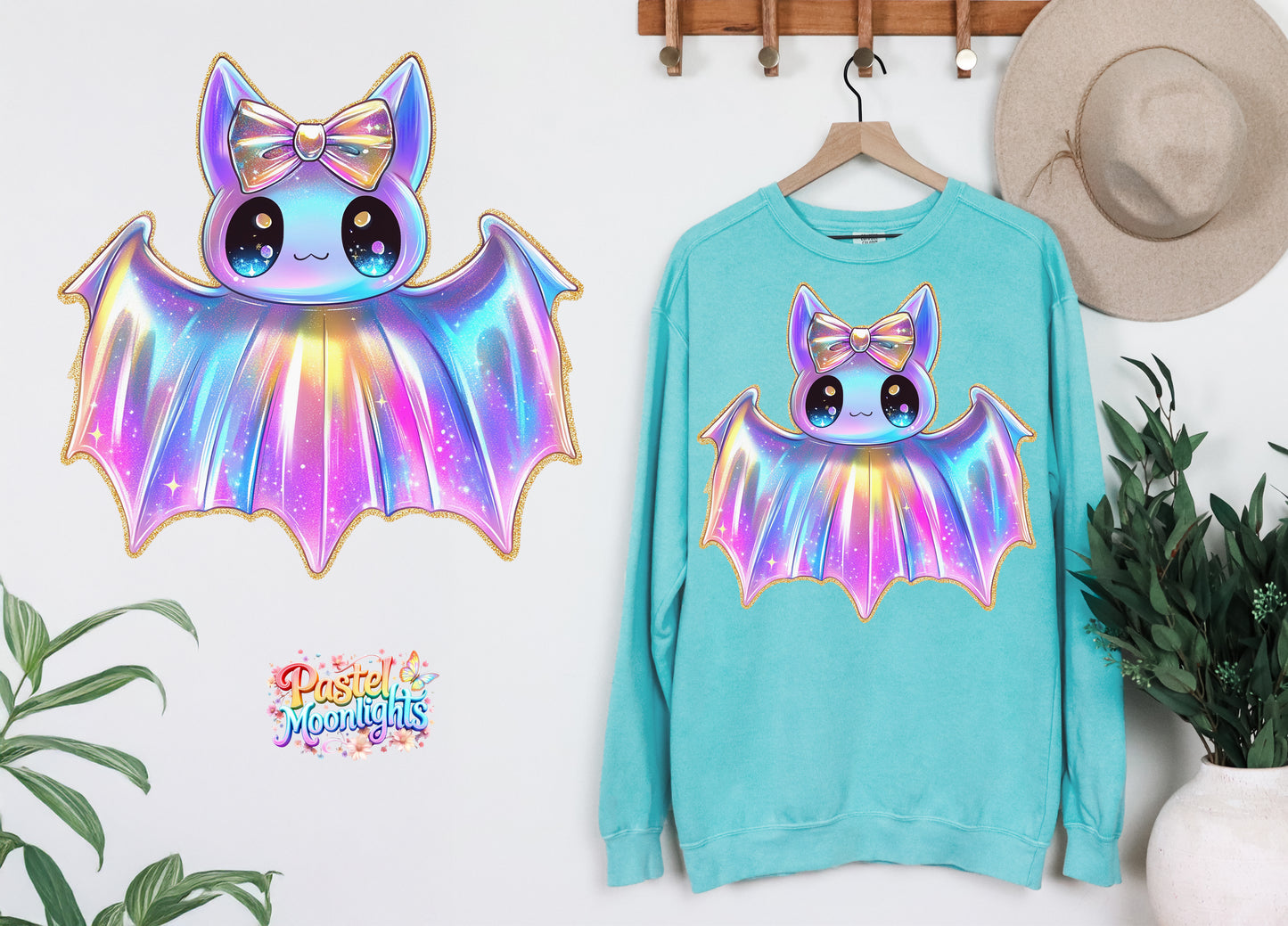 Colorful Halloween Design 6 DTF Print Ready to Press