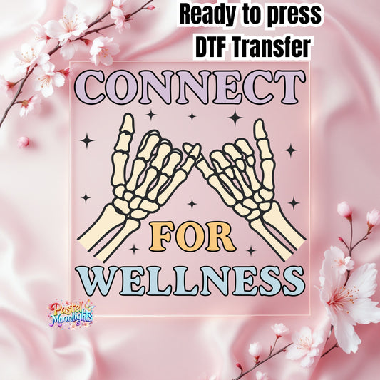 Connect for Wellness DTF Print Ready to Press