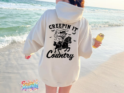 Creepin it country DTF Print Ready to Press