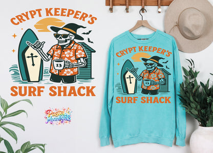 Crypt Keeper's Surf Shack DTF Print Ready to Press