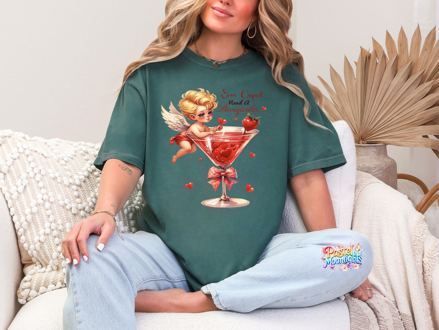 Cupid needs Margarita DTF Print Ready to Press
