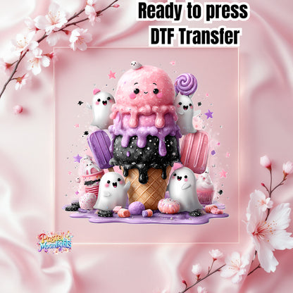 Cute Halloween Design 12 DTF Print Ready to Press
