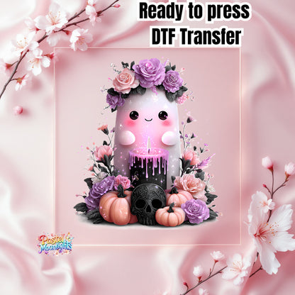 Cute Halloween Design 14 DTF Print Ready to Press