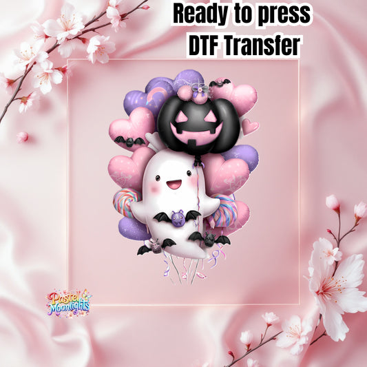Cute Halloween Design 15 DTF Print Ready to Press