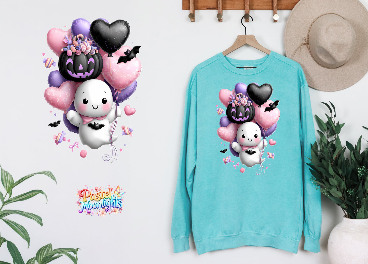 Cute Halloween Design 16 DTF Print Ready to Press