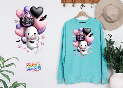 Cute Halloween Design 16 DTF Print Ready to Press