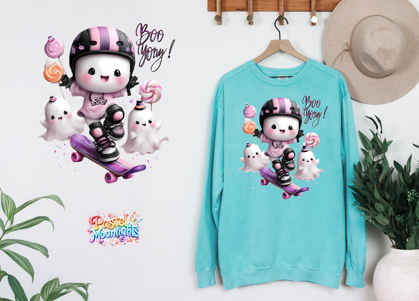 Cute Halloween Design 17 DTF Print Ready to Press