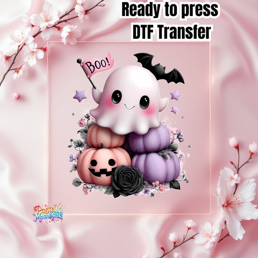 Cute Halloween Design 18 DTF Print Ready to Press