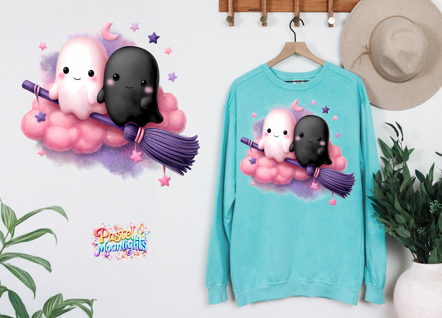 Cute Halloween Design 20 DTF Print Ready to Press