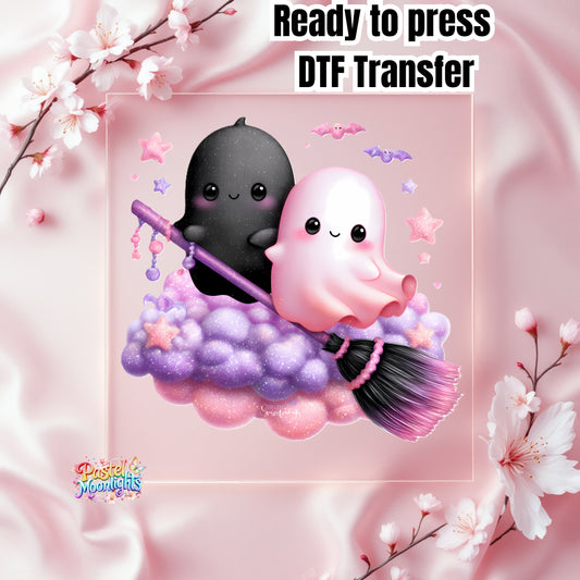 Cute Halloween Design 21 DTF Print Ready to Press