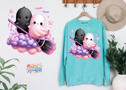 Cute Halloween Design 21 DTF Print Ready to Press