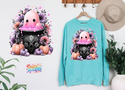 Cute Halloween Design 22 DTF Print Ready to Press