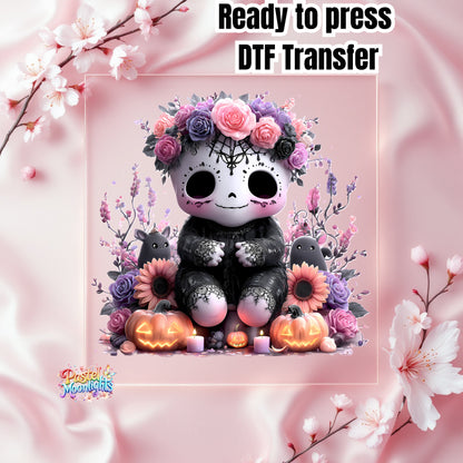 Cute Halloween Design 23 DTF Print Ready to Press