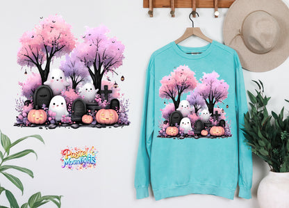 Cute Halloween Design 25 DTF Print Ready to Press