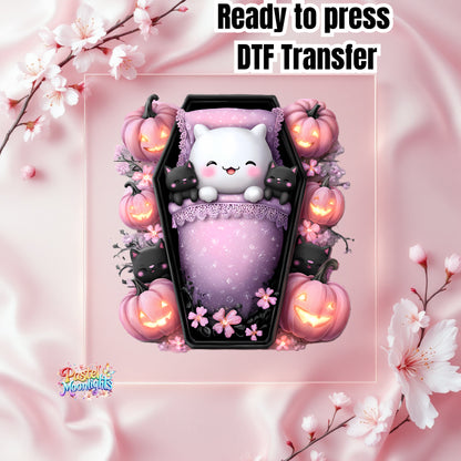 Cute Halloween Design 26 DTF Print Ready to Press