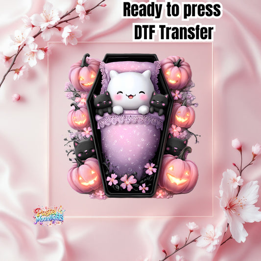 Cute Halloween Design 26 DTF Print Ready to Press