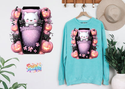 Cute Halloween Design 26 DTF Print Ready to Press