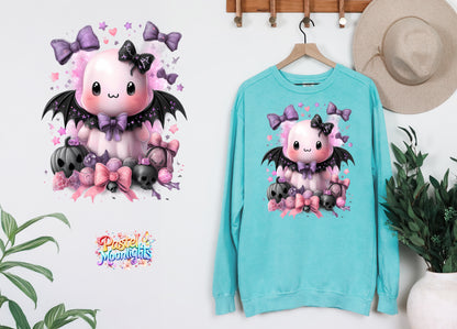 Cute Halloween Design 27 DTF Print Ready to Press