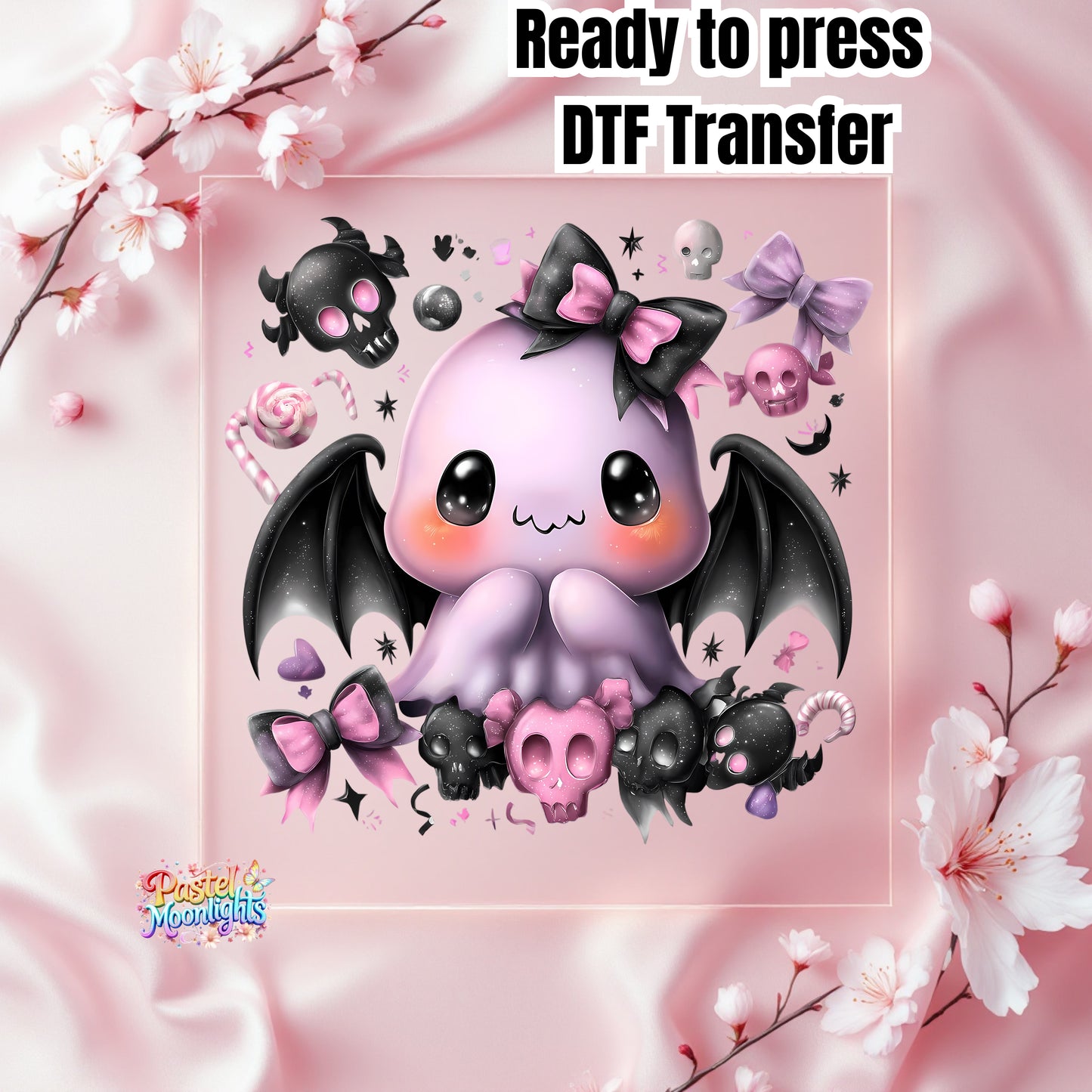 Cute Halloween Design 28 DTF Print Ready to Press