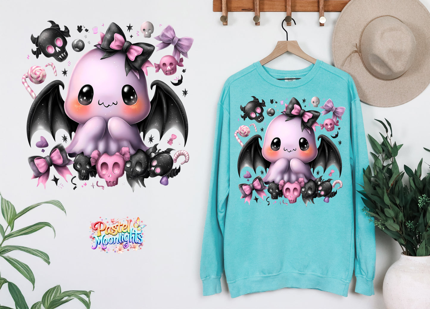 Cute Halloween Design 28 DTF Print Ready to Press