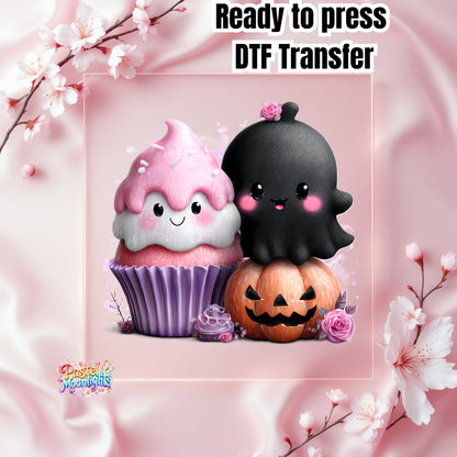 Cute Halloween Design 29 DTF Print Ready to Press
