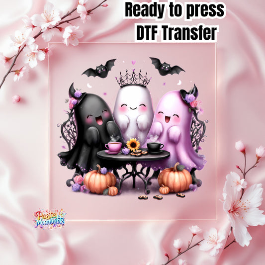 Cute Halloween Design 2 DTF Print Ready to Press