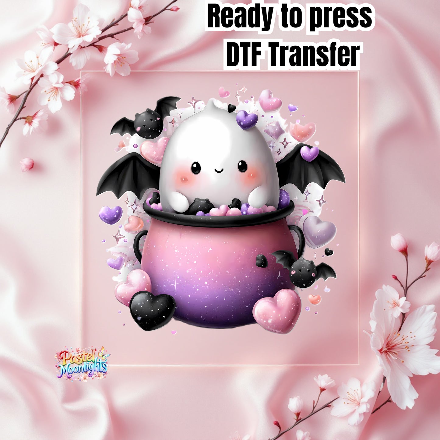 Cute Halloween Design 31 DTF Print Ready to Press