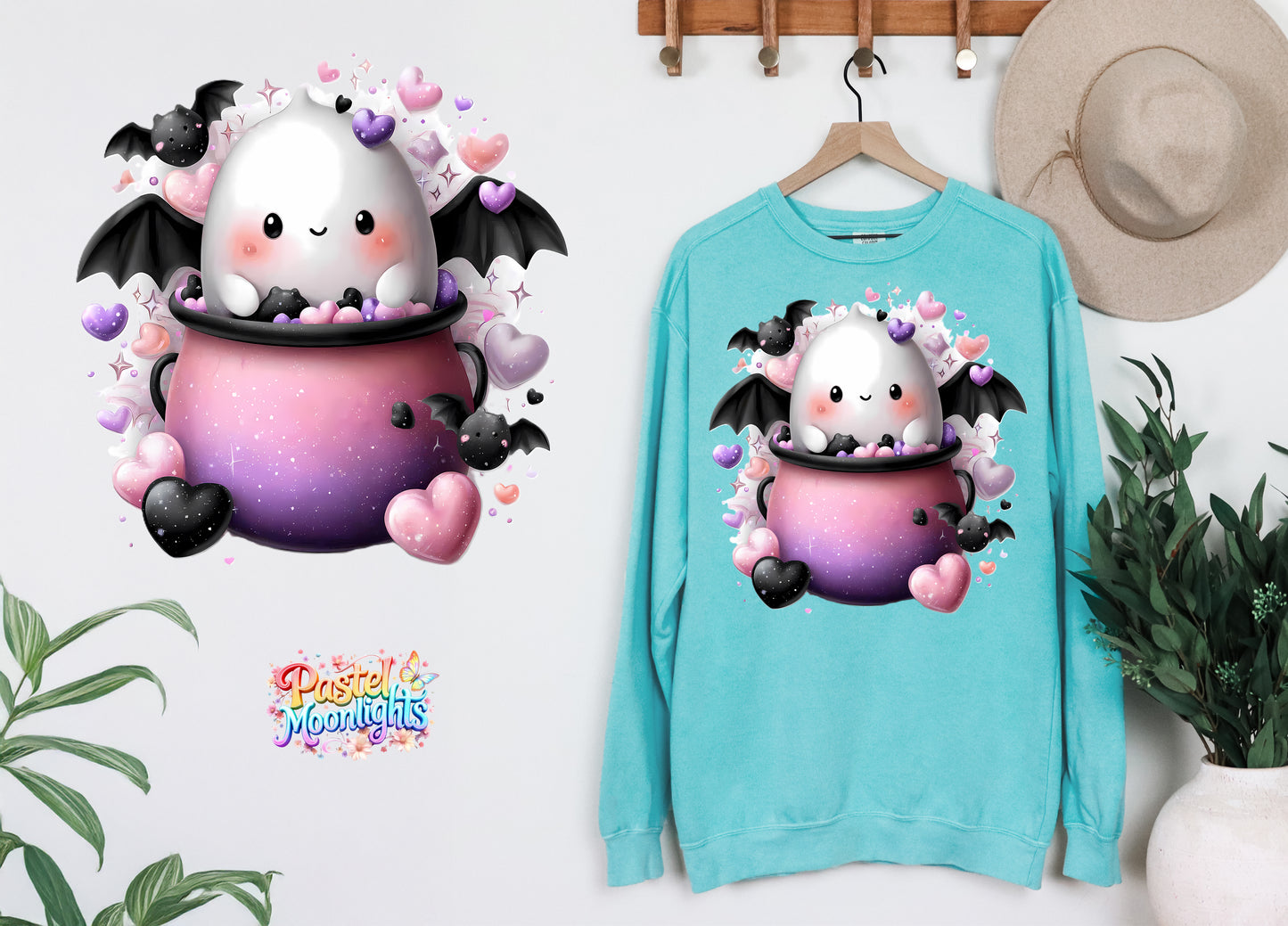 Cute Halloween Design 31 DTF Print Ready to Press