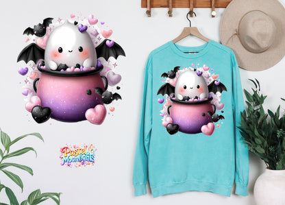 Cute Halloween Design 31 DTF Print Ready to Press