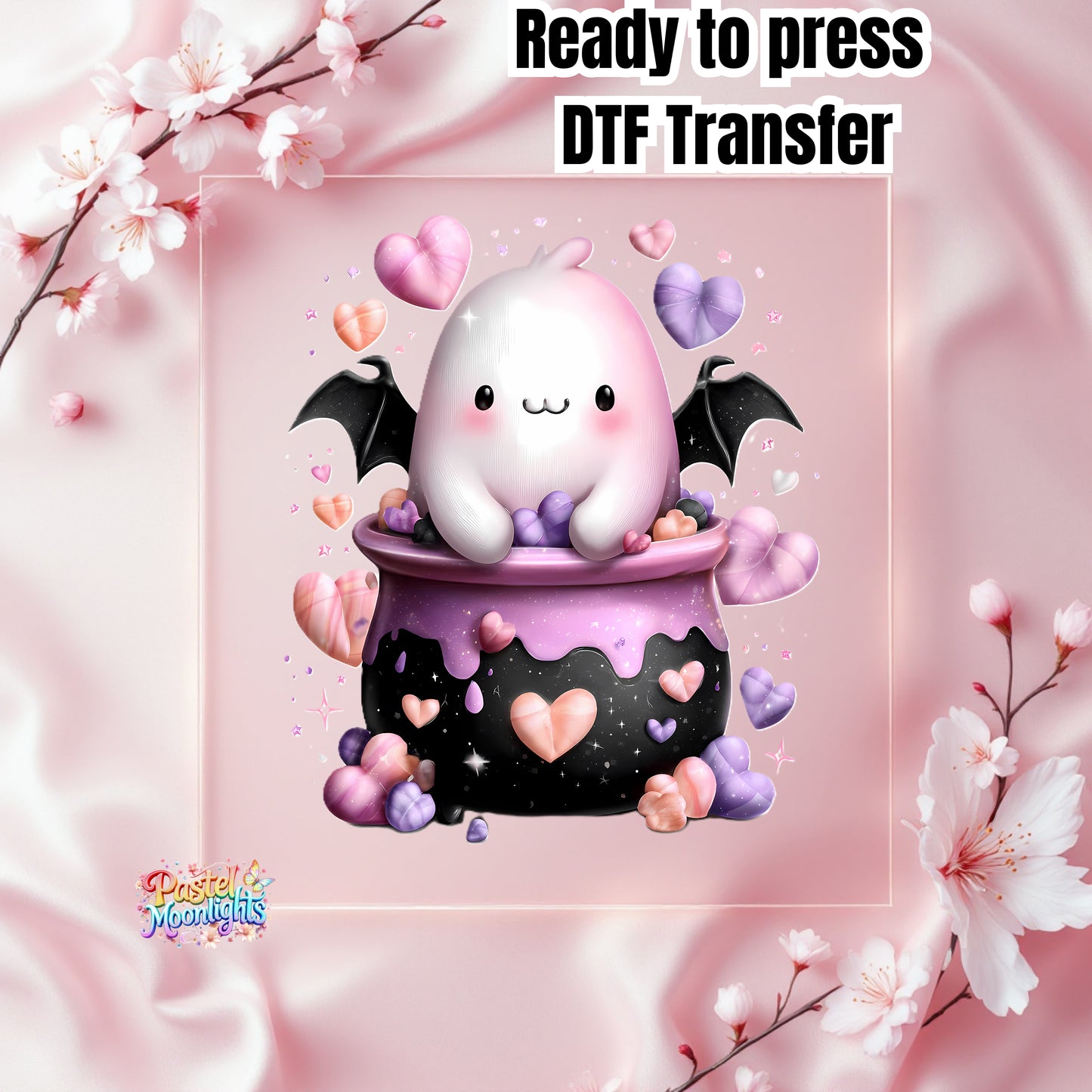 Cute Halloween Design 32 DTF Print Ready to Press