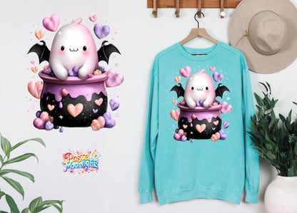 Cute Halloween Design 32 DTF Print Ready to Press