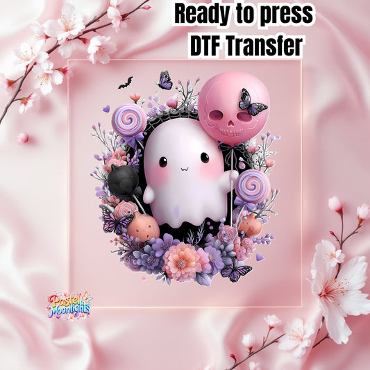 Cute Halloween Design 33 DTF Print Ready to Press