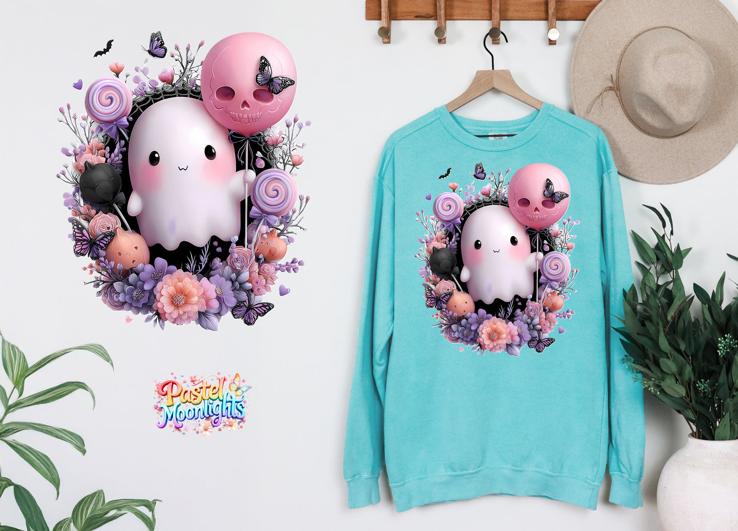 Cute Halloween Design 33 DTF Print Ready to Press