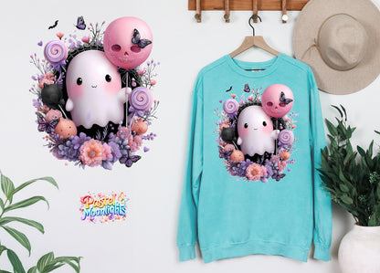 Cute Halloween Design 33 DTF Print Ready to Press