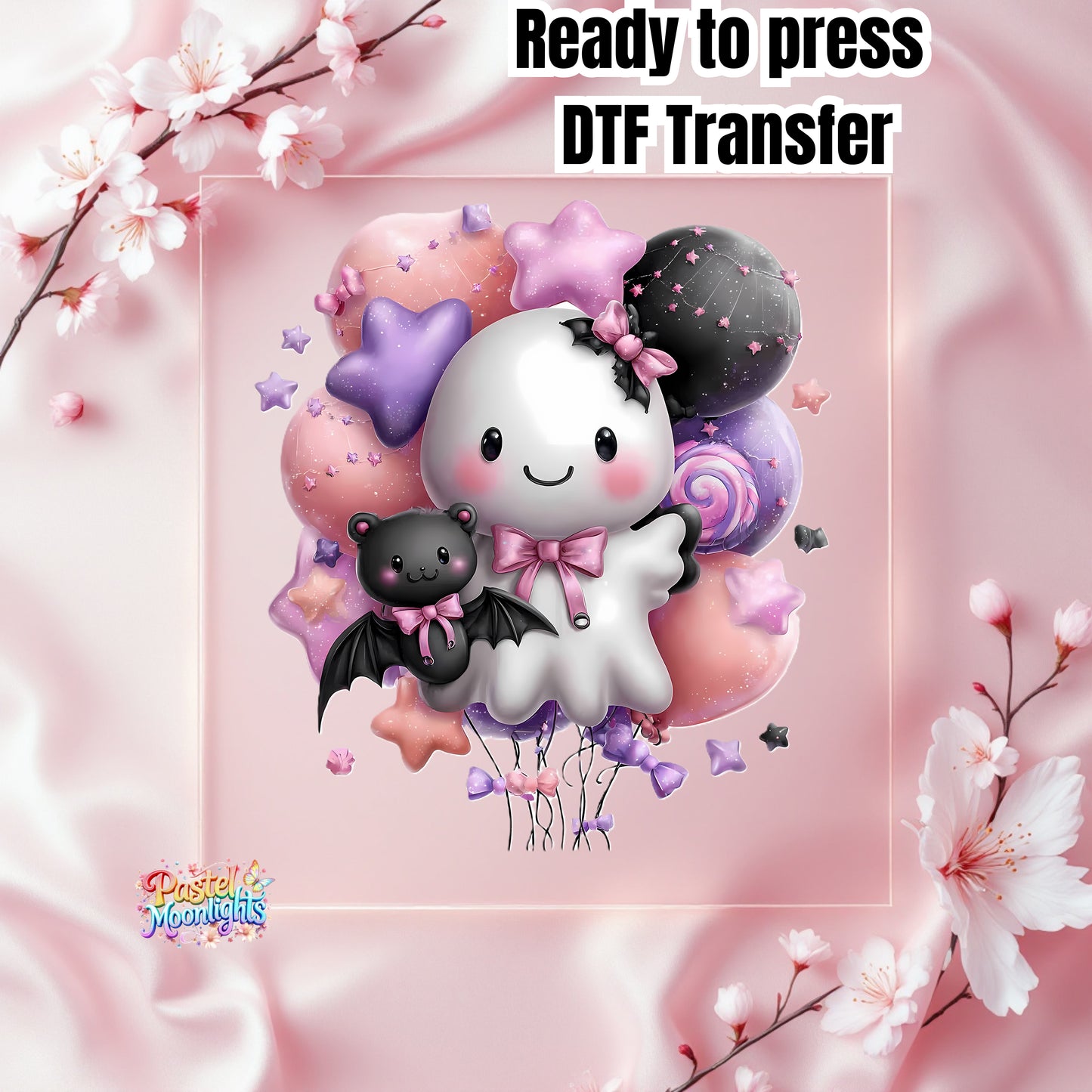 Cute Halloween Design 34 DTF Print Ready to Press