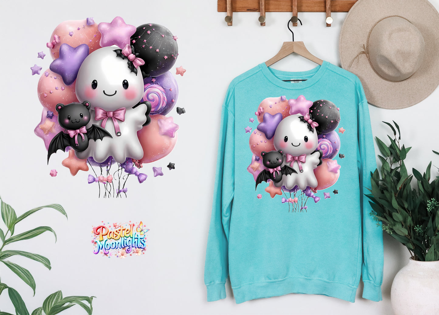 Cute Halloween Design 34 DTF Print Ready to Press