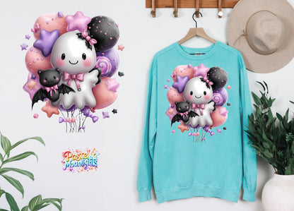 Cute Halloween Design 34 DTF Print Ready to Press